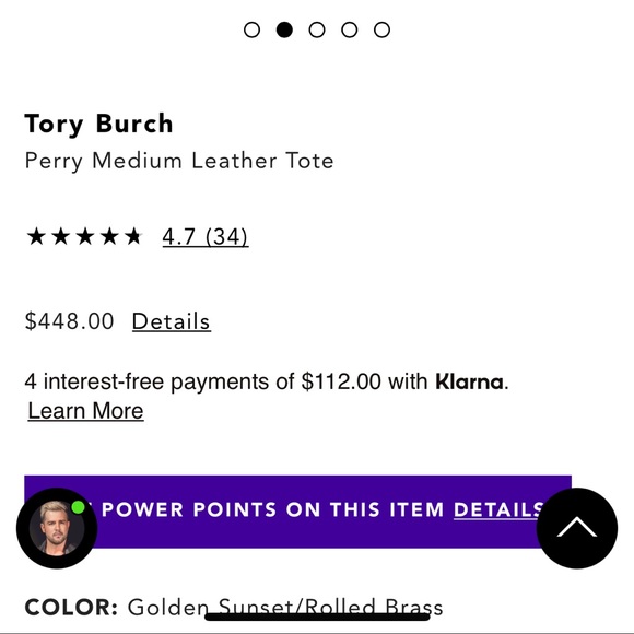 Tory Burch Croc Embossed Perry Tote - Picture 15 of 15